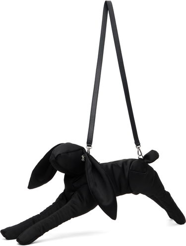 Olkalaukku Simone Rocha Simone Rocha Satin Hare Crossbody Bag Musta | BAG197B 0812, 2