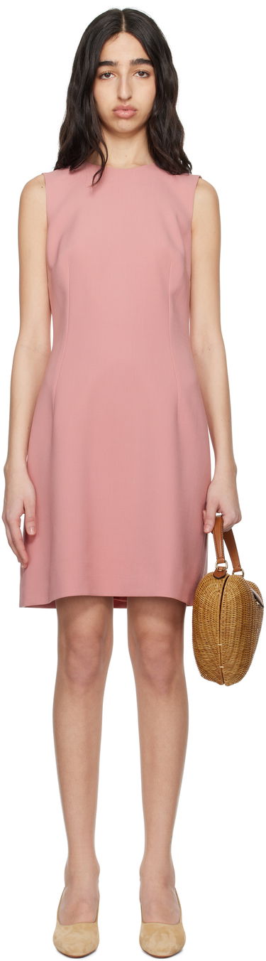 Mekko Dolce & Gabbana Dolce&Gabbana Wool Crepe Fit & Flare Minidress Vaaleanpunainen | F6TMMT FU2L8, 0