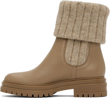 Tennarit ja kengät Gianvito Rossi Gianvito Rossi Chalet Knit Ankle Boots Beige | G72929-20GOM-CKH, 2