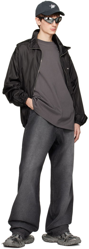 Tuulitakki We11done Zip Jacket Musta | WD-JP2-20-901-U-BK, 3