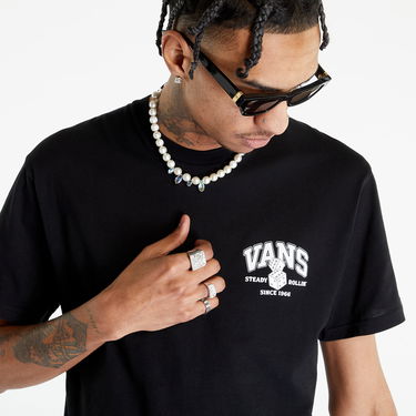 T-paita Vans Steady Rollin Tee Musta | VN00003SBLK1, 4