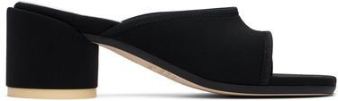 Vaatteet Maison Margiela MM6 Maison Margiela Scuba Lycra Heeled Sandals Musta | S66WP0086 P5561, 0