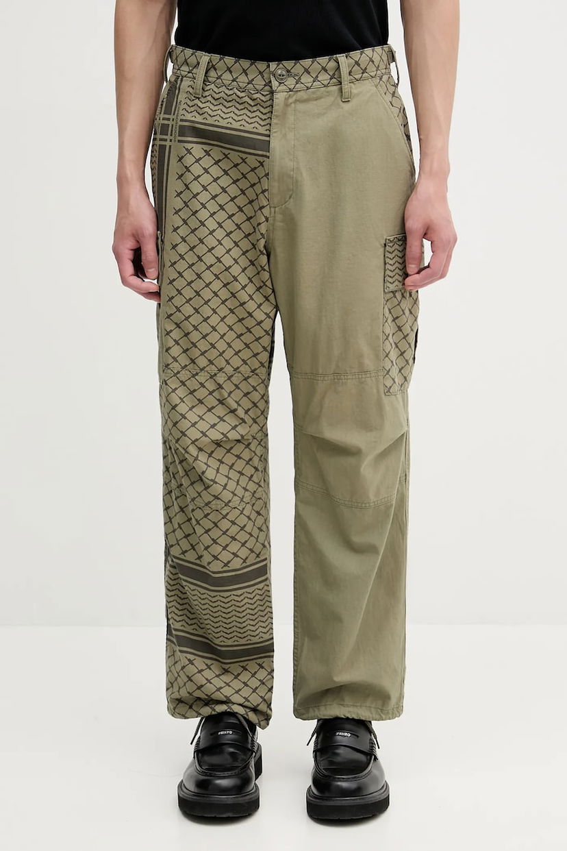 Cargo housut Neighborhood NEIGHBORHOOD PT SHEMAGH Cargo Pants Vihreä | 251UTNH.PTM01
