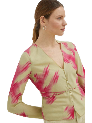 Paita Samsoe Samsoe Emmie V-neck Blouse Monivärinen | F23100153