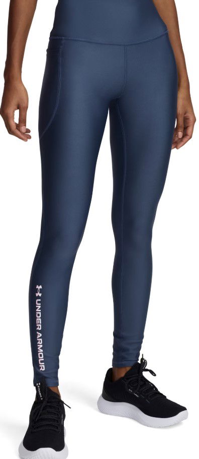 Leggingsit Under Armour Under Armour Tech Branded Leggings Tummansininen | 6001621-044