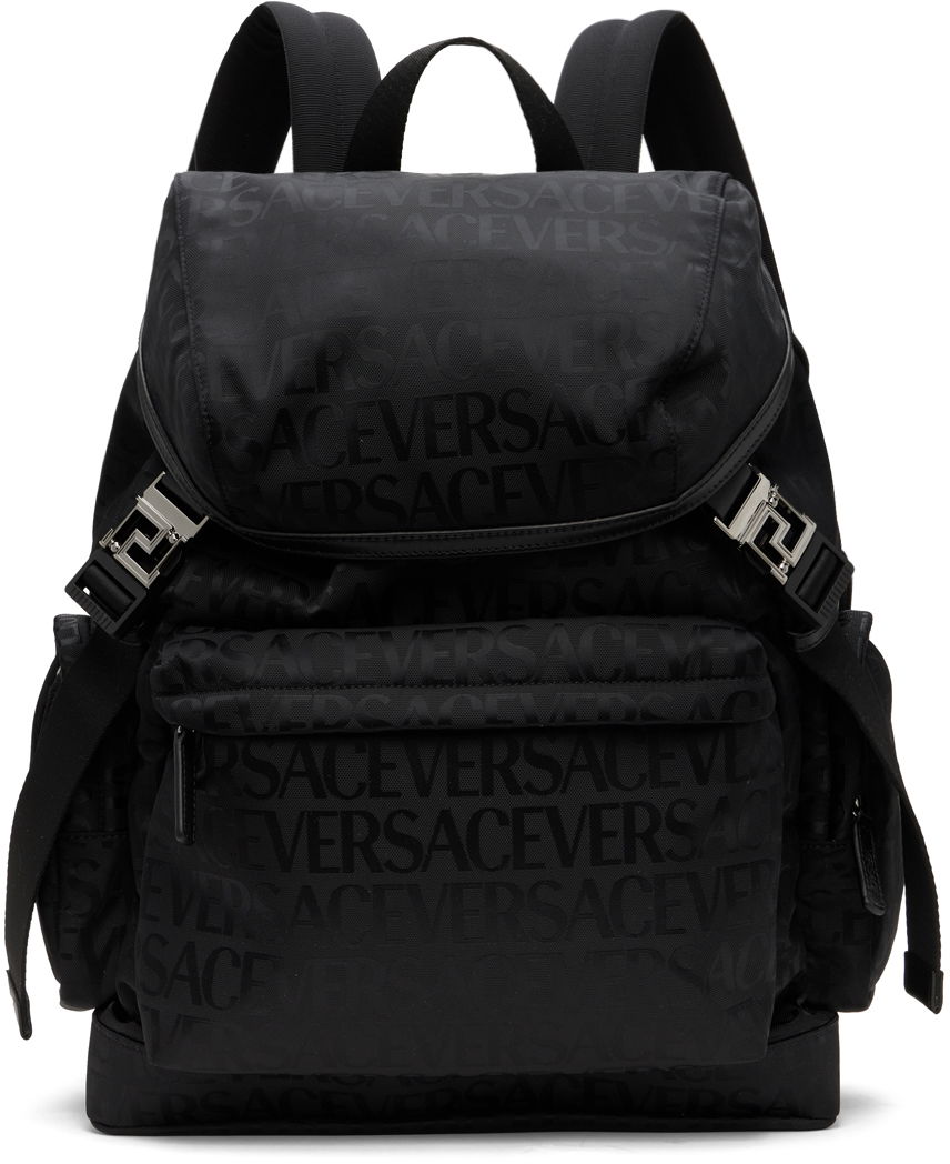 Reppu Versace '' Allover Neo Musta | 1009693_1A07040, 0