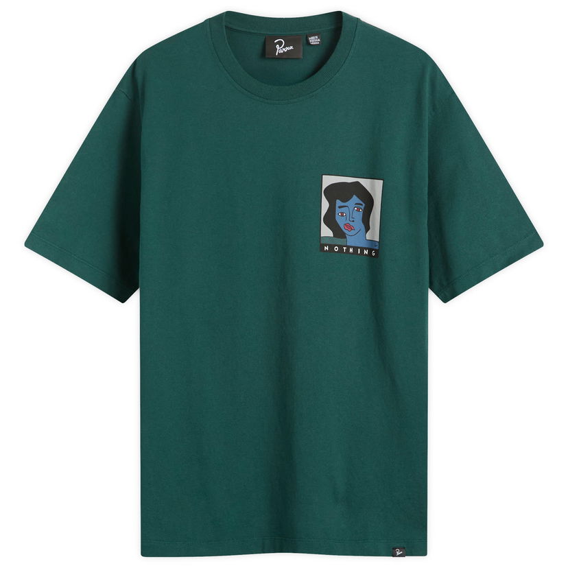 T-paita By Parra Nothing Please T-Shirt Vihreä | 54306-PGN