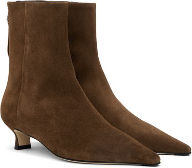 Vaatteet Aeyde Aeyde Zoe Suede Ankle Boots Ruskea | A11-AB-ZAZSS35KT-223-990-022, 3