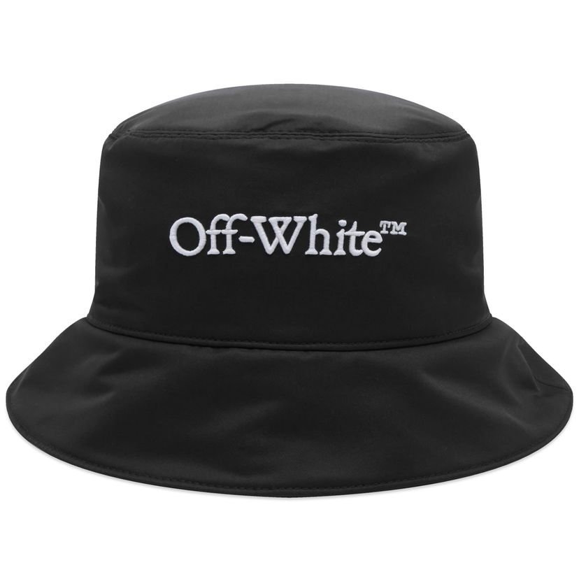 Hattu Off-White Bookish Bucket Hat Musta | OMLA034C99FAB0061001