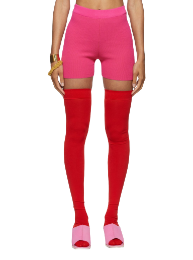 Shortsit Jacquemus La Montagne 'Le Short Arancia' Shorts Vaaleanpunainen | 213KN004-2060