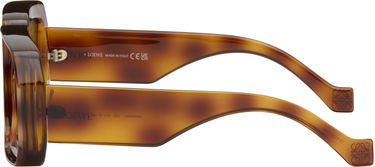 Aurinkolasit Loewe Paula's Ibiza Dive Chunky Squared-Frame Eyewear Ruskea | LW40064U 192337136368, 2