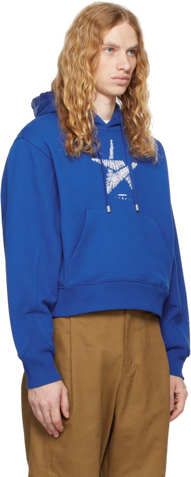 Huppari ADER ERROR Stad Product. 36 Embroidered Logo Hoodie Sininen | BN01FWHD0105BL, 1