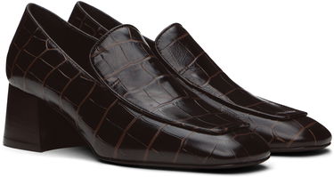 Tennarit ja kengät TOTEME Block-Heel Loafers Ruskea | 241-WAS983-LE0023, 3