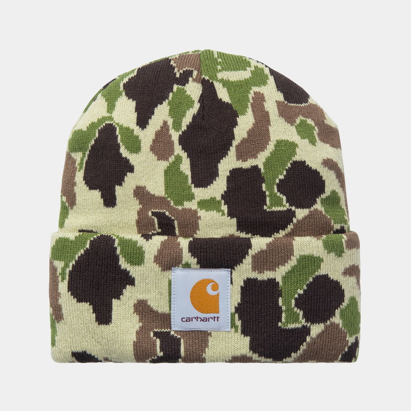 Pipo Carhartt WIP Carhartt WIP Duck Camo Beanie Monivärinen | I035465_1