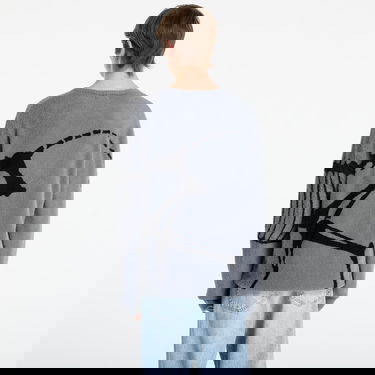 Villapaita RIPNDIP RIPNDIP Fossil Mohair Knit Sweater Harmaa | RNDFALL25102, 2