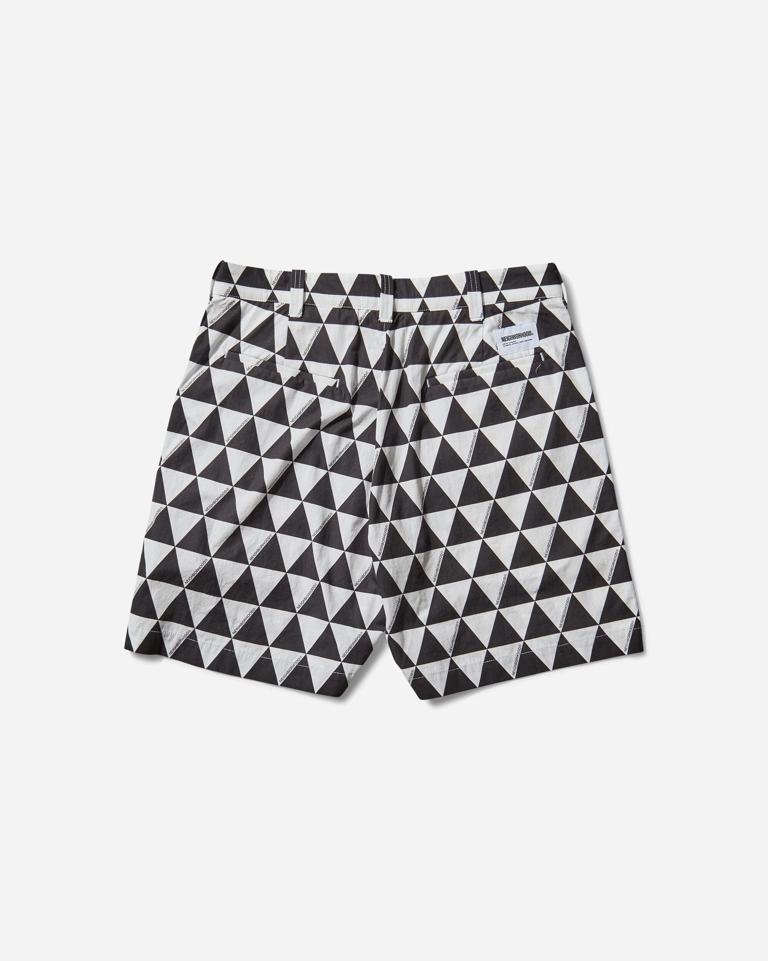 Shortsit Neighborhood Triangle Pattern Shorts Monivärinen | 251UTNH-PTM03 WH, 0