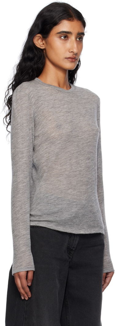 Villapaita The Row The Row Iverness Long Sleeve Sweater Harmaa | 5590-K52, 1
