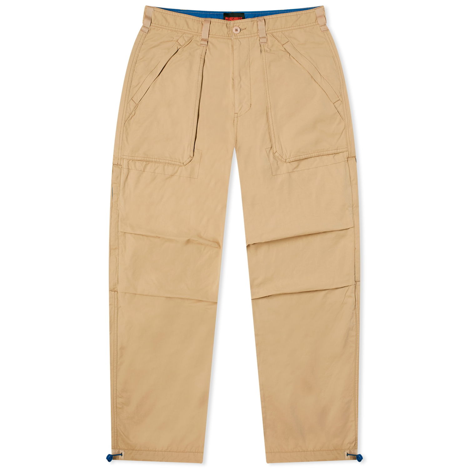 Housut Pleasures Public Utility Pants Beige | P24SP038-BEIGE, 0