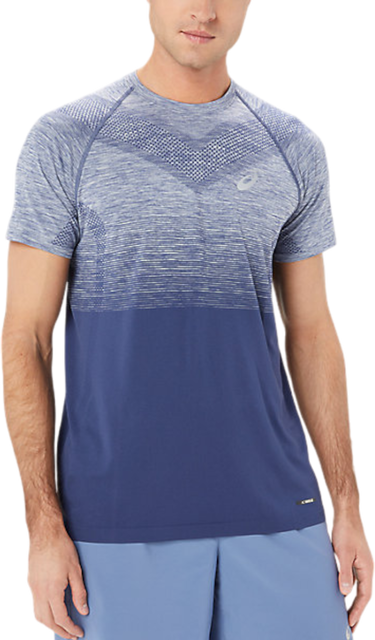 T-paita Asics SEAMLESS SS TOP Tummansininen | 2011c398-403, 0
