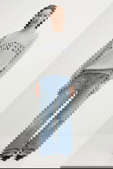 Huppari Anine Bing Anine Bing Spencer Graphic Sweatshirt Harmaa | A.08.11531, 4