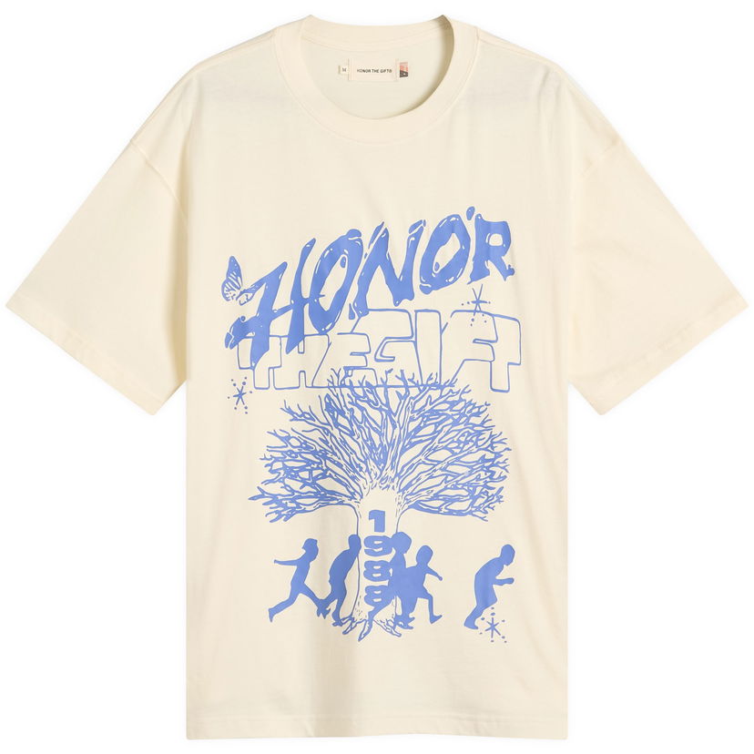 T-paita Honor The Gift Family Tree Graphic Tee Beige | HTG250244-BON