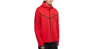Huppari Nike Sportswear Tech Fleece Hoodie Punainen | cu4489-657, 1