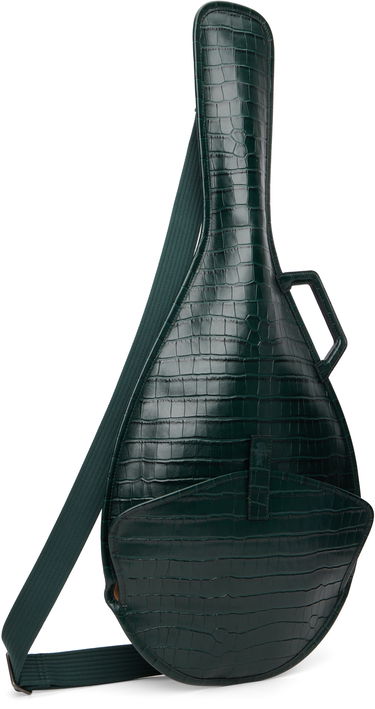 Reput ja laukut Lacoste Mock Croc Leather Racket Bag Vihreä | NU5169DP, 1