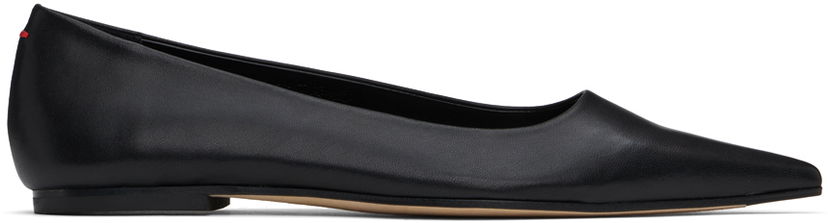 Kengänhoito Aeyde Aeyde Cassy Ballerina Flats Musta | A11-FL-SNDP8 FL130-FW24-800-007