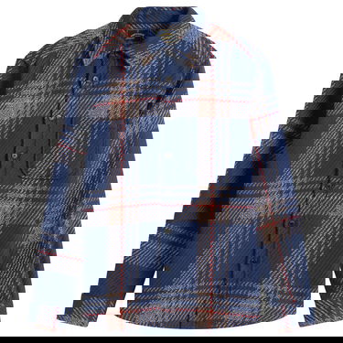 Paita Portuguese Flannel Upper Overshirt in Blend, Size Small Monivärinen | AW25077-NVB, 1