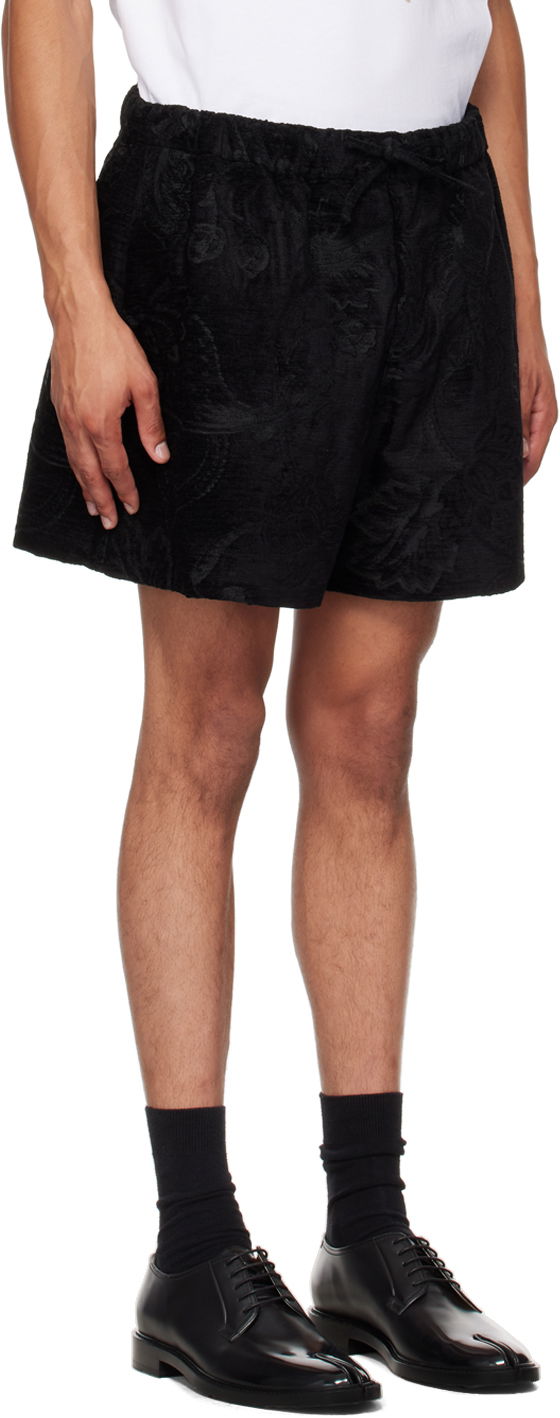 Shortsit Simone Rocha Simone Rocha Flared Shorts Musta | 4126 1092, 1