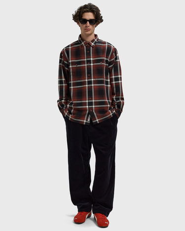 Housut Carhartt WIP Evan Corduroy Pleated Pants Tummansininen | I033757-1C.02, 2