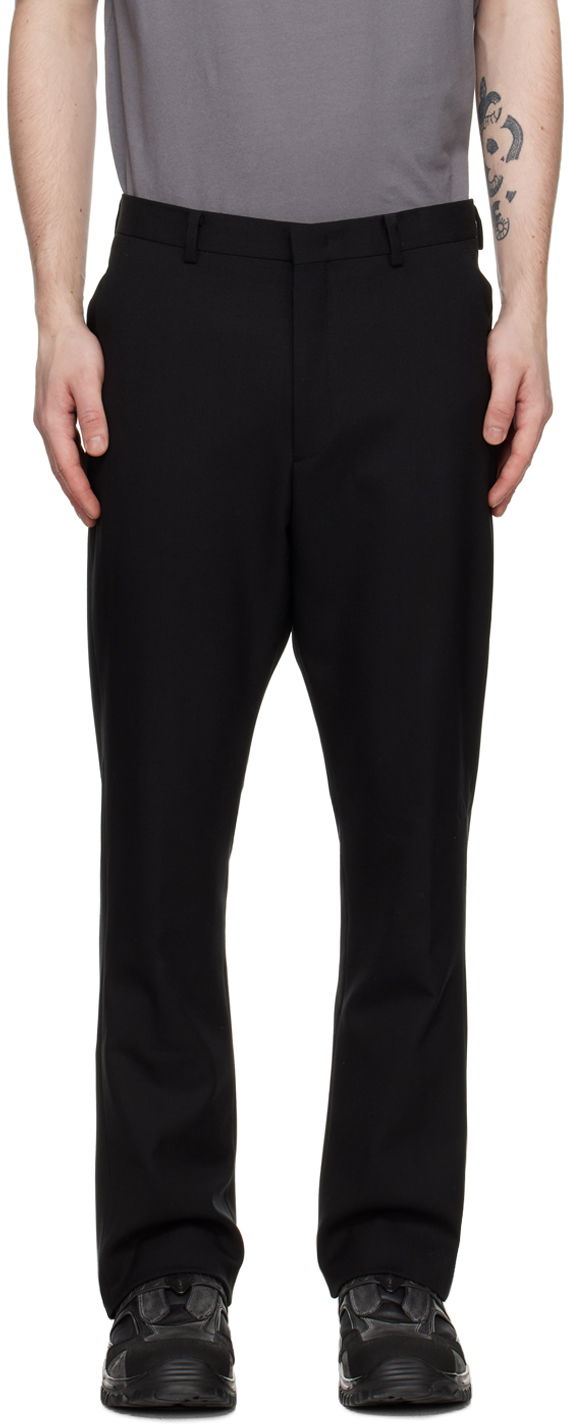 Housut Kanghyuk Bell Bottom Silhouette Trousers Musta | GA23SSPT03