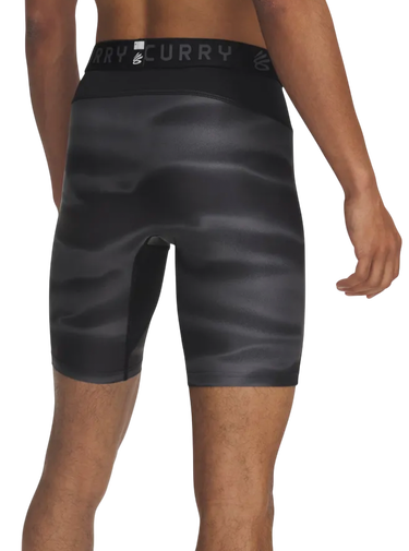 Shortsit Under Armour UA Curry HG Printed Compression Shorts Musta | 1379829-003, 1