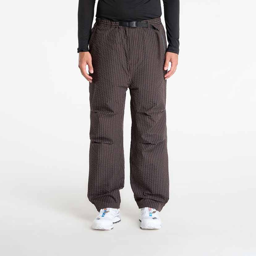 Housut GRAMICCI Gramicci Northside Plaid Pants Ruskea | G5FM-P010 DEEP BROWN