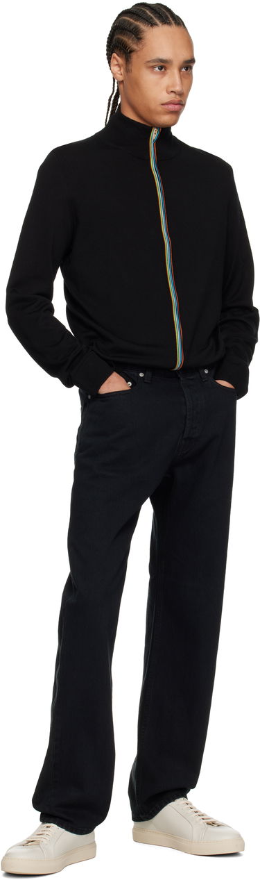 Villapaita Paul Smith Paul Smith Signature Striped Zip Cardigan Musta | M1R-248Z-P02094-79, 3