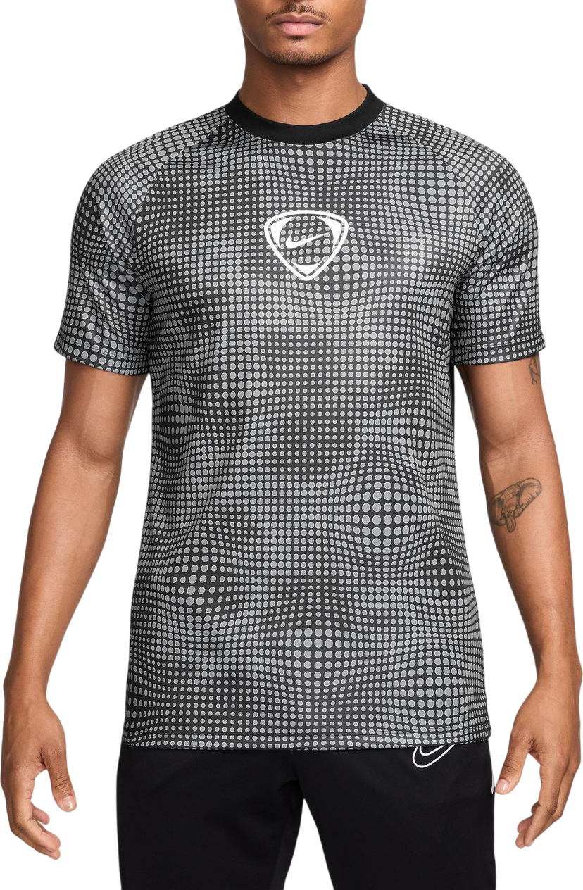 T-paita Nike Dri-FIT Academy+ Wavy Dotted Training Shirt Musta | hv3587-010