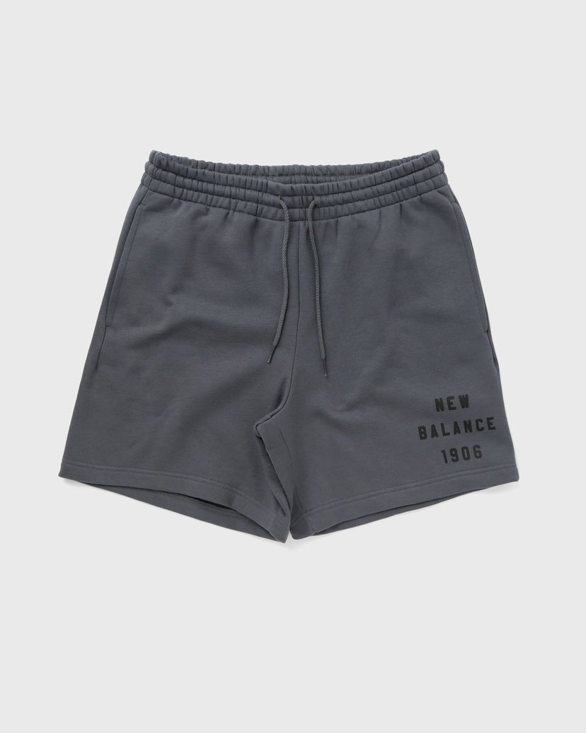 Shortsit New Balance Sport Essentials Graphic Fleece Short Harmaa | MS41569-GT