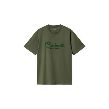 T-paita Carhartt WIP Paradise Script Graphic T-Shirt Vihreä | I033948_9, 5