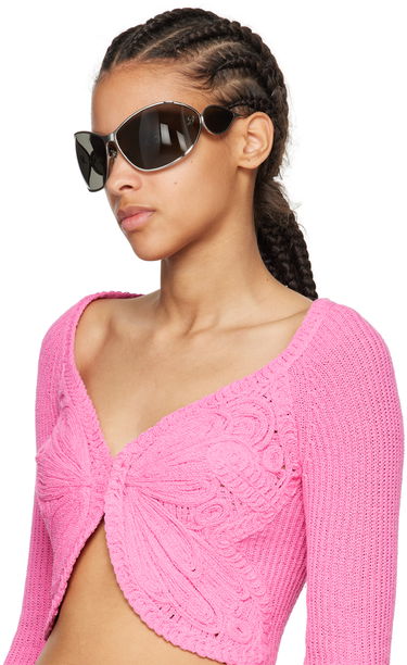 Aurinkolasit Blumarine Wraparound Sunglasses Metallinen | P444W088A, 3