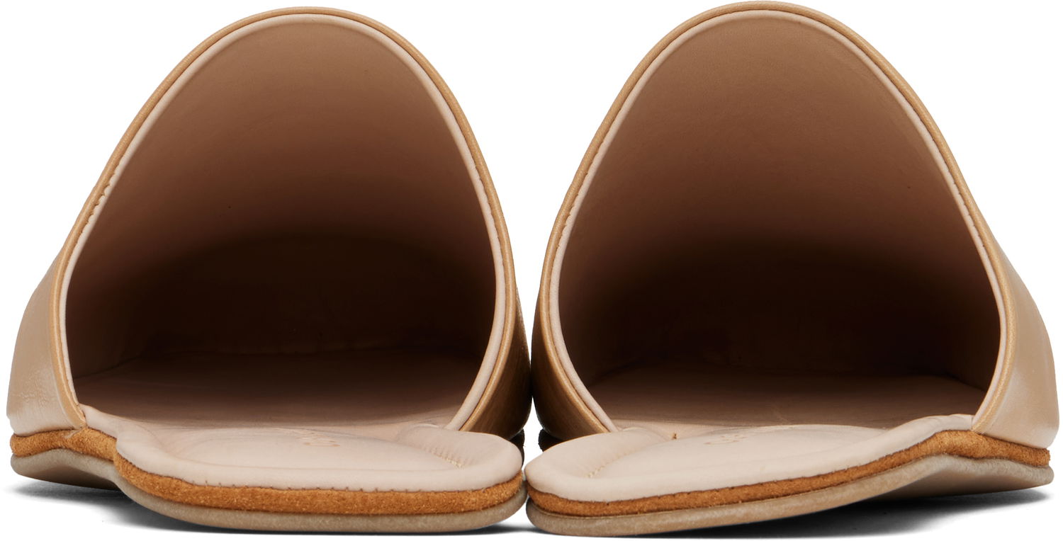 Vaatteet OUR LEGACY OUR LEGACY Cigarr Leather Slippers Beige | A2257CSB, 1