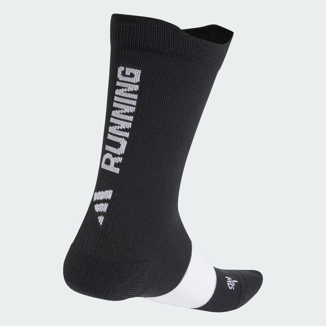 Sukat adidas Performance Running Crew Socks Musta | JC5766, 0