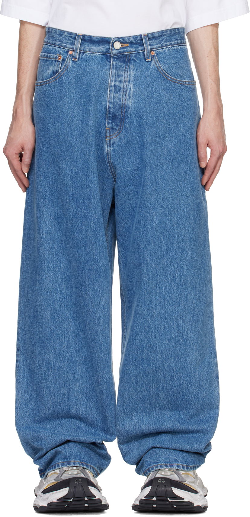 Jeans VETEMENTS Baggy Jeans Sininen | UA66PA540N