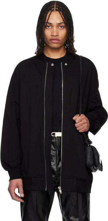Bomber-takki Rick Owens Rick Owens Hollywood Jumbo Flight Bomber Jacket Musta | RU01E5245 BA, 0