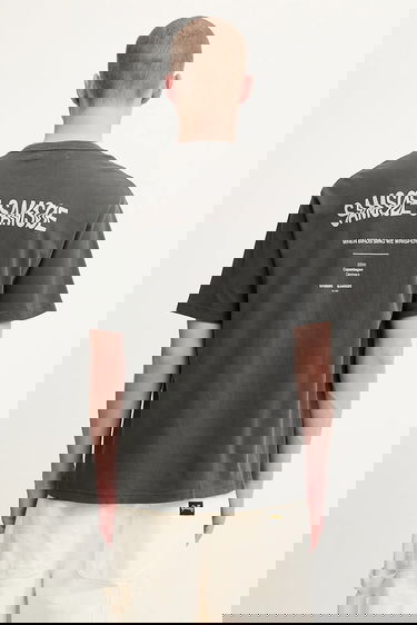 T-paita Samsoe Samsoe Samsoe Samsoe SASWIRL T-Shirt Harmaa | U25200007, 2