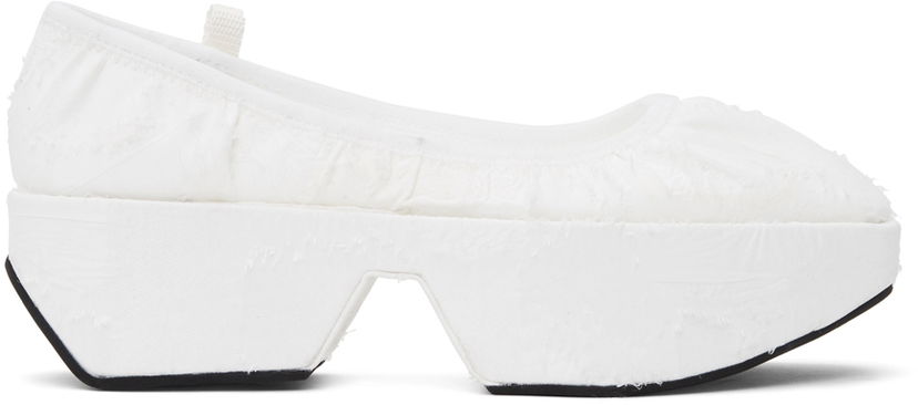 Hame Cecilie Bahnsen Cecilie Bahnsen Alexandra Ballet Flats Valkoinen | 01.22-SH0013