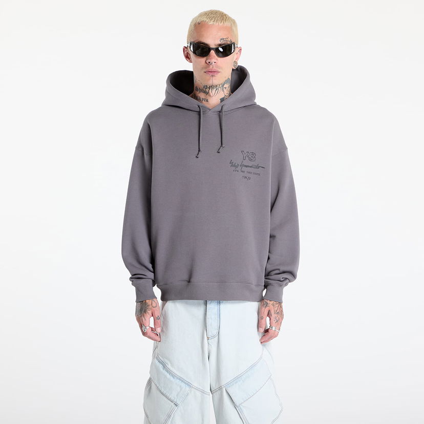 Huppari Y-3 Y-3 M Merch Hoodie Harmaa | KB2605