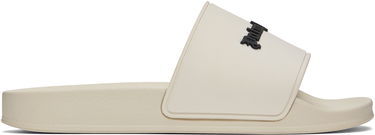 Tennarit ja kengät Palm Angels Classic Logo Pool Slides Valkoinen | PWIC013C99MAT0016110, 0