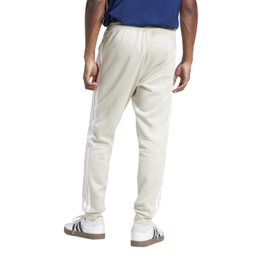 Verryttelyhousut adidas Performance 3-Stripes Fleece Track Pants Beige | JE6317, 2