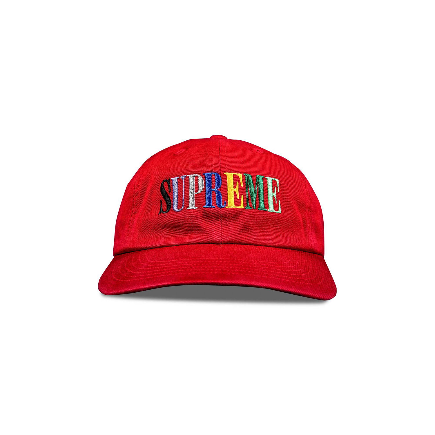 Korkki Supreme Multi Color Logo 6-Panel Punainen | FW20H65 RED, 1