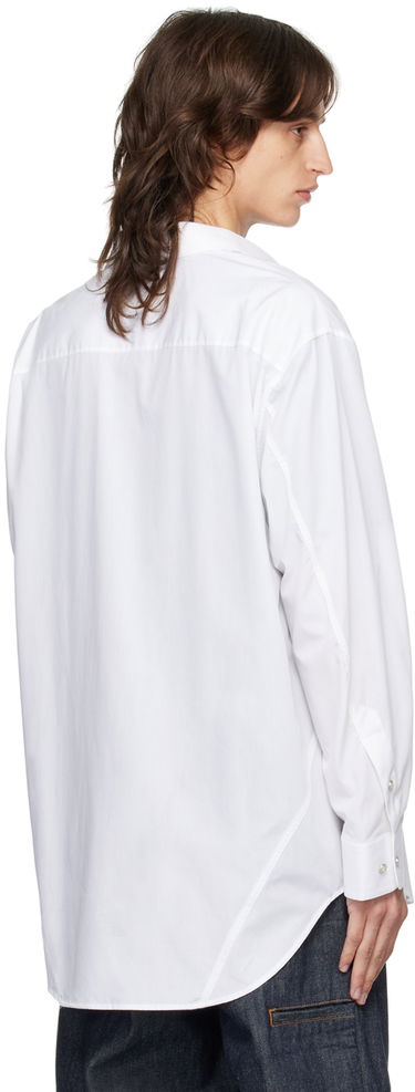 Paita Helmut Lang Helmut Lang Apex Oversized Shirt Valkoinen | O06HM599, 2